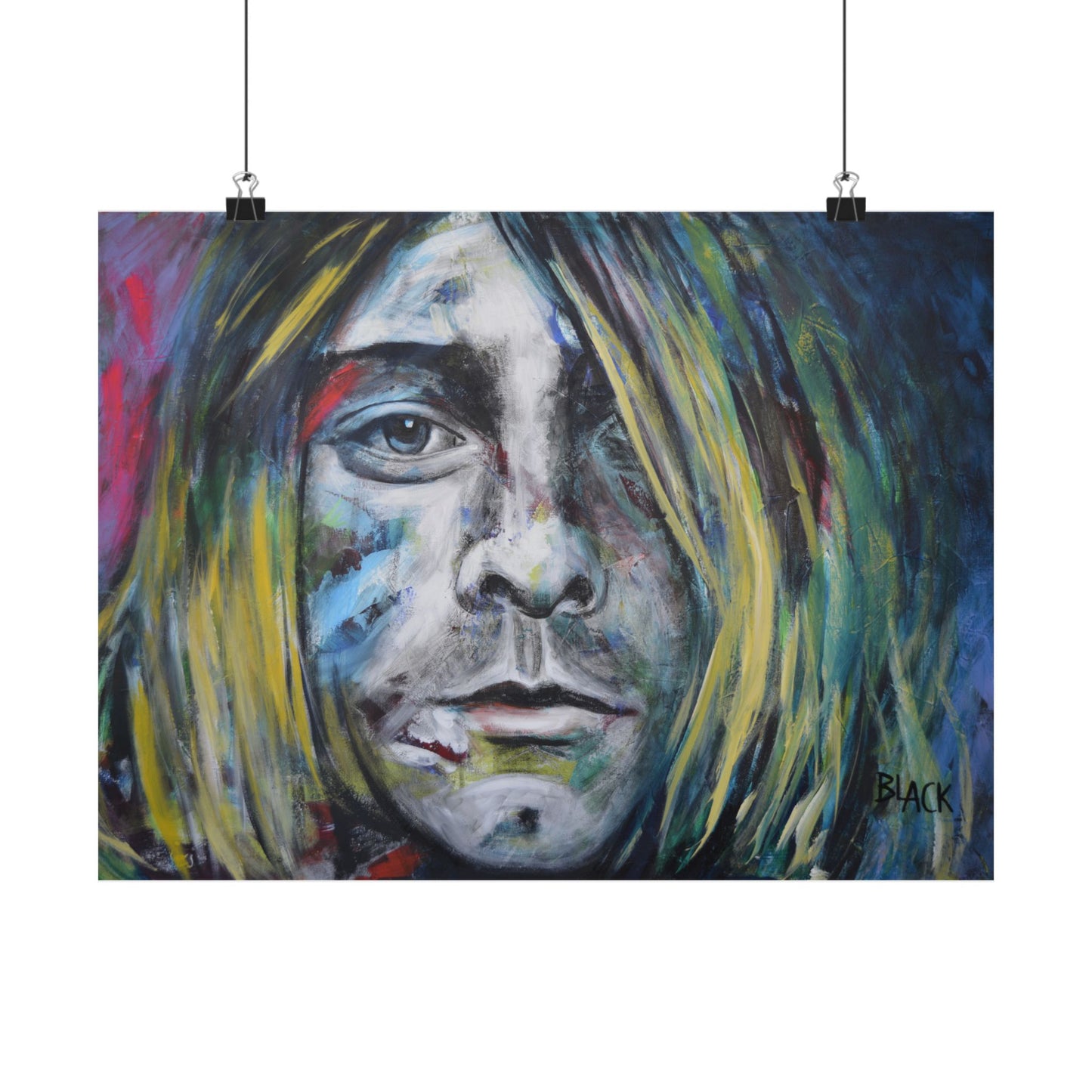 Kurt Cobain Poster