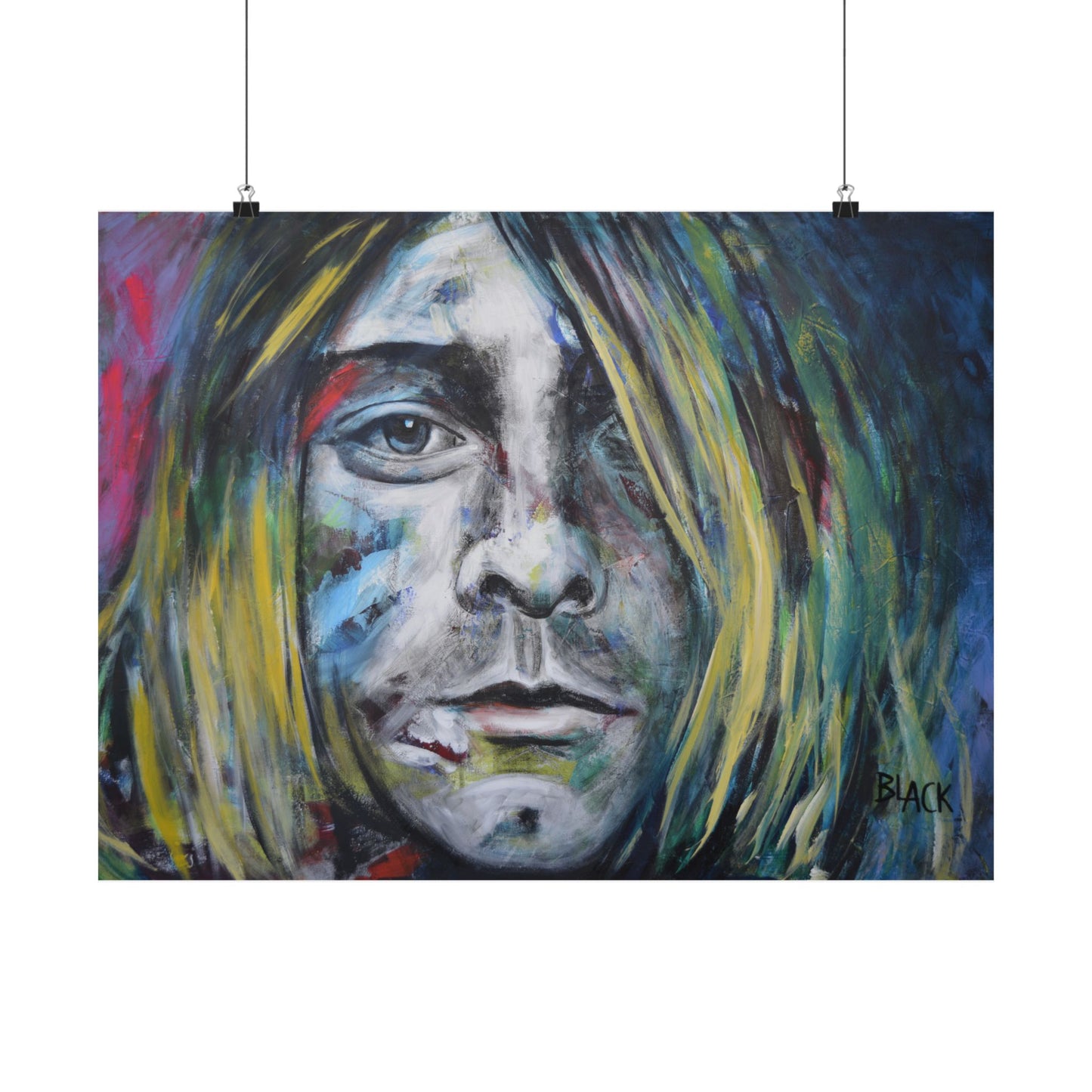 Kurt Cobain Poster