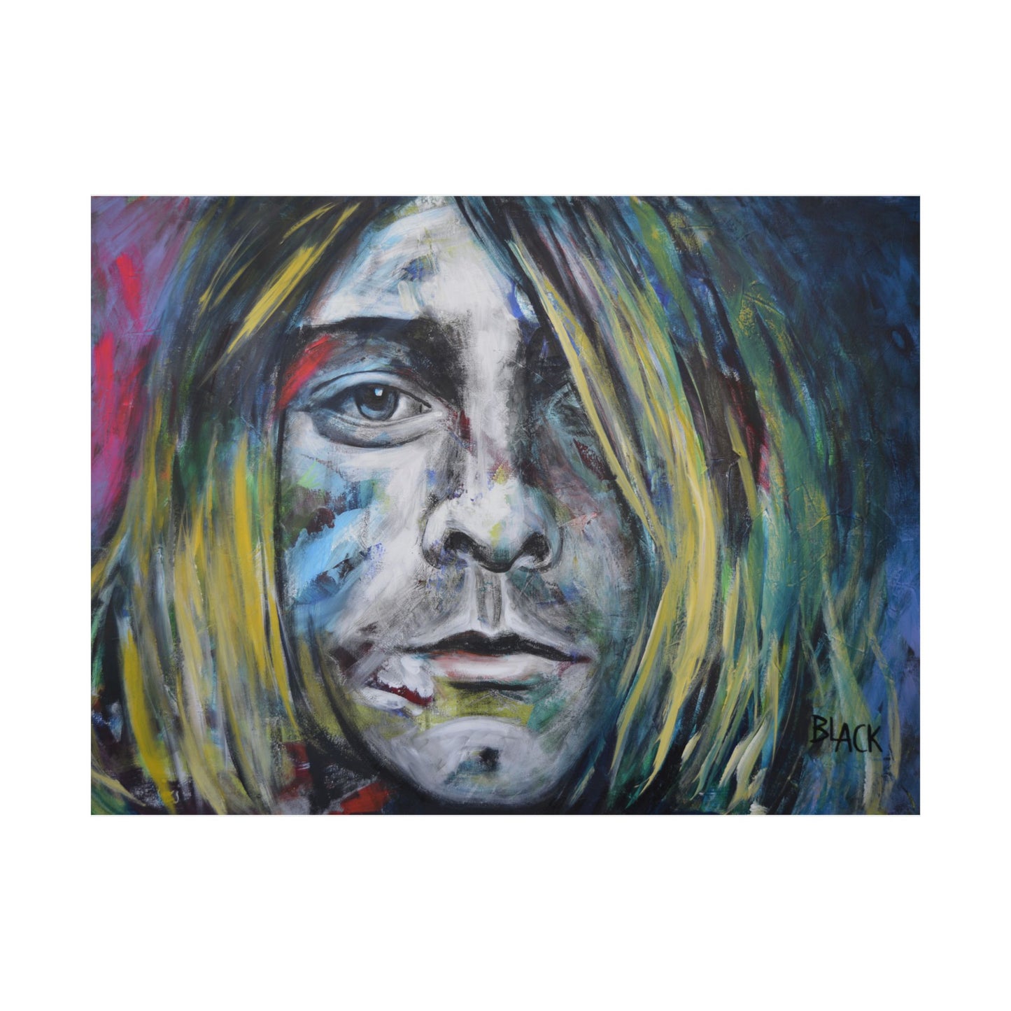 Kurt Cobain Poster